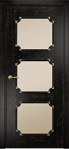 Недавно просмотренные - Дверь Оникс Валенсия эмаль черная патина золото, сатинат бронза