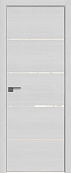 Схожие товары - Дверь ProfilDoors 20ZN монблан, стекло белый лак, матовая алюминиевая кромка с 4-х сторон