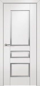 Недавно просмотренные - Дверь Оникс Версаль фрезерованная №2 эмаль белая патина серебро по фрезе, глухая