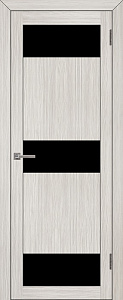 Недавно просмотренные - Дверь ДР экошпон UniLine 30005 капучино велюр, стекло черное