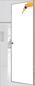 Недавно просмотренные - Дверь скрытая под покраску Z Invisible 2,0 м, кромка AL, revers, 43 мм