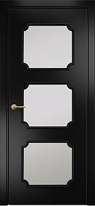 Недавно просмотренные - Дверь Оникс Валенсия эмаль черная по МДФ, сатинат