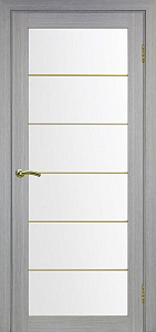 Недавно просмотренные - Дверь Эко 501.2 АСС дуб серый молдинг SG, lacobel белый