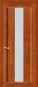 Схожие товары - Дверь Vi Lario массив сосны Вега-18 темный орех, стекло "Кризет" белое