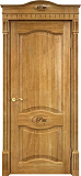 Дверь ПМЦ массив дуба Д3 орех 5%, глухая