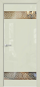 Недавно просмотренные - Дверь Оникс Арт, лакобель слоновая кость RAL 1013, зеркало №21.3