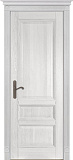 Дверь Ока массив дуба DSW сращенные ламели Аристократ №1 эмаль белая, глухая