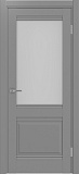 Дверь Эко 602.21U ОФ3 серый, сатинат