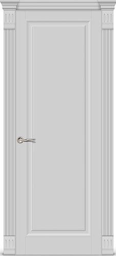Дверь Ситидорс Венеция эмаль RAL 7047,глухая