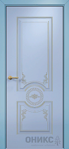 Недавно просмотренные - Дверь Оникс Лувр эмаль голубая, глухая