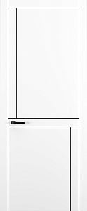 Недавно просмотренные - Дверь Z K20 полипропилен белый, молдинг черный, глухая