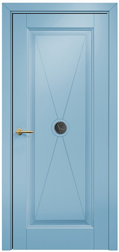Дверь Оникс Поло эмаль голубая