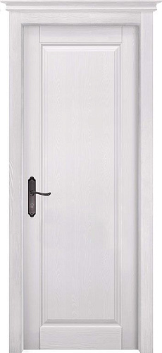 Дверь ДР браш массив сосны Андромеда айсберг, глухая