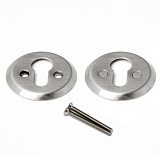 Накладка на цилиндр финская хром матовый