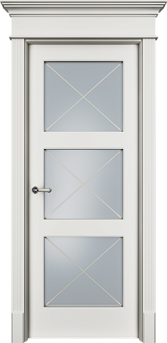 Дверь Тан33Хс эмаль RAL 9010, сатинат