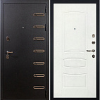 Недавно просмотренные - Входная металлическая дверь Лекс Витязь Черный шелк/панель №68 Белая шагрень