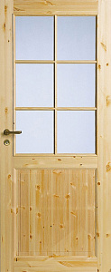 Недавно просмотренные - Дверь финская с четвертью Jeld-WenTraditon 52 под стекло, массив сосны, лакированная