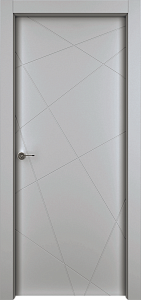 Недавно просмотренные - Дверь Гео эмаль серая, глухая