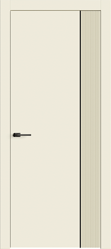 Дверь Лайн6М эмаль RAL 9001, глухая