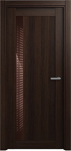 Недавно просмотренные - Дверь Статус ESTETICA 821 орех, стекло глосс коричневое