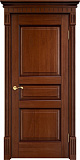 Дверь ПМЦ массив дуба Д5 коньяк с патиной, глухая