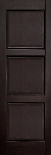 Дверь ОКА массив ольхи Турин венге, глухая