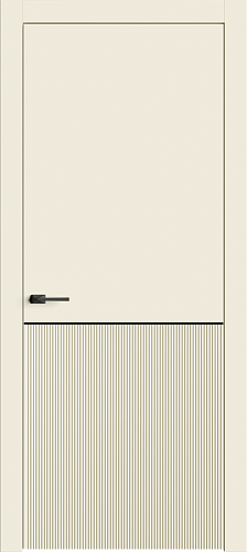 Дверь Лайн8М эмаль RAL 9001, глухая