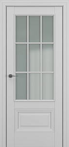 Недавно просмотренные - Дверь Z Турин АК В3 экошпон серый, сатинат, английская решетка