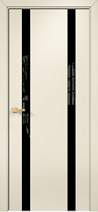 Недавно просмотренные - Дверь Оникс Верона 2 эмаль слоновая кость, триплекс черный
