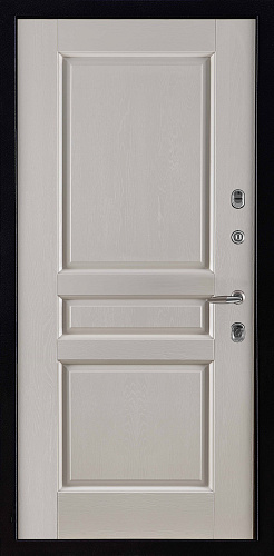 Панель внутренняя 24 мм Виктория, эмаль слоновая кость, массив дуба