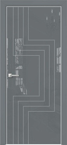 Недавно просмотренные - Дверь Оникс Арт, лакобель серый RAL 7040, пескоструй №2