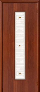 Недавно просмотренные - Дверь Браво 25Х итальянский орех, стекло белое художественное с фьюзингом