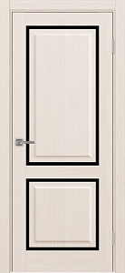 Недавно просмотренные - Дверь Эко 602С.2121 ОФ4 ясень перламутровый, lacobel черный