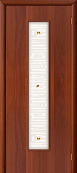 Схожие товары - Дверь Браво 25Х итальянский орех, стекло белое художественное с фьюзингом