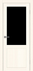 Недавно просмотренные - Дверь Эко 502.21 ясень светлый, lacobel черный