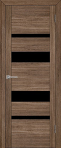 Недавно просмотренные - Дверь ДР экошпон UniLine 30013 серый велюр, стекло черное