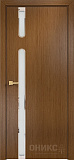 Дверь Оникс Рондо орех, сатинат