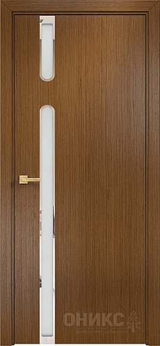Дверь Оникс Рондо орех, сатинат