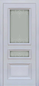 Схожие товары - Дверь ДР Prestige Неаполь 2 шпон серый шелк Ral 7047, стекло Верокко