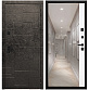 Схожие товары - Входная дверь Матадор MX-1 Мамба терра антрацит /панель зеркало 1, белая матовая