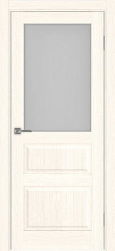 Дверь Эко 631.211 ОФ3 ясень светлый, сатинат