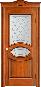 Недавно просмотренные - Дверь ПМЦ массив ольхи ОЛ26 медовый с патиной орех, стекло 26-2