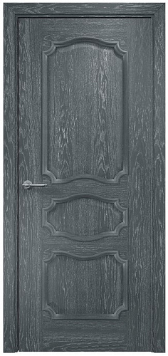 Дверь Оникс Барселона дуб седой, глухая