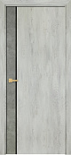 Схожие товары - Дверь Оникс Дуо бетон светлый/CPL лофт, триплекс черный
