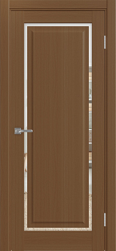 Дверь Эко 601С.21 ОФ4 орех, зеркало