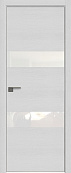 Схожие товары - Дверь ProfilDoors 34ZN монблан, стекло белый лак, матовая алюминиевая кромка с 4-х сторон