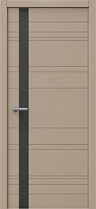 Недавно просмотренные - Дверь Квартет Плюс-Лайн эмаль RAL 1019, глухая, лакобель черный