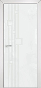 Недавно просмотренные - Дверь Оникс Арт, лакобель белый RAL0333 пескоструй №9