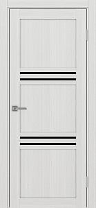 Недавно просмотренные - Дверь Эко 553.12 ясень серебристый, lacobel черный