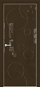 Схожие товары - Дверь Оникс Арт, лакобель коричневый RAL 8028, гравировка №3
